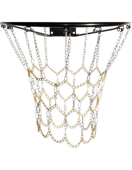 Stalowa siatka łańcuchowa do obręczy kosz 12 uchwytów enero