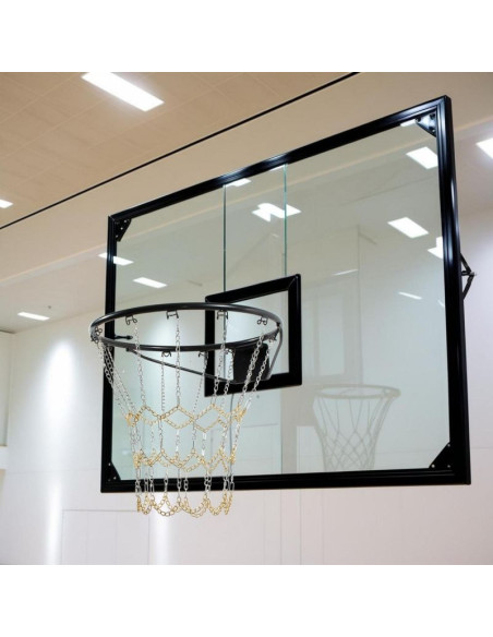 Stalowa siatka łańcuchowa do obręczy kosz 12 uchwytów enero