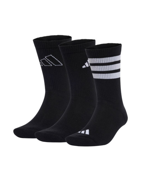 Skarpety adidas logo 3 pairs czarne ji6315