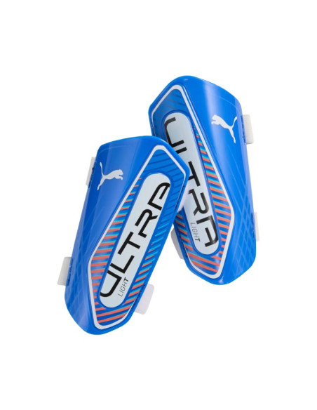 Ochraniacze piłkarskie puma ultra light strap niebieskie 30992 04