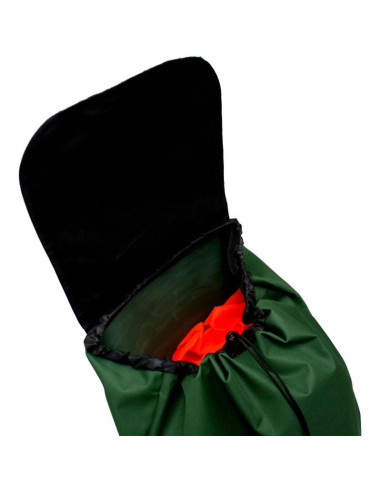 Wózek torba na kólkach na zakupy ze stelażem 31l zielony