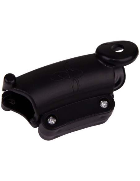 Hula hop z masażerem i obciążeniem czarny enero fit