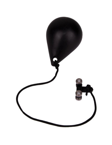 Hula hop z masażerem i obciążeniem czarny enero fit