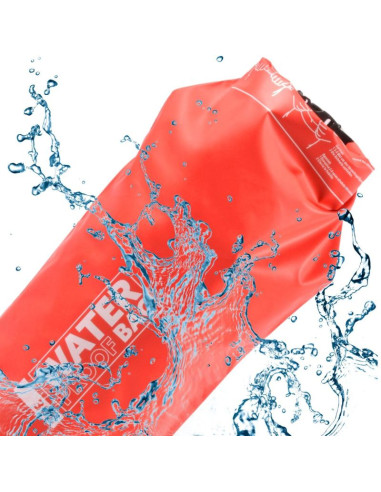 Torba plecak worek wodoszczelny 30l czerwony