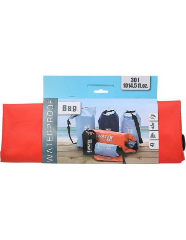 Torba plecak worek wodoszczelny 30l czerwony