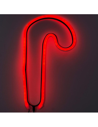 Neon laska świąteczna 79 led na baterie 12,5x93,5cm luca