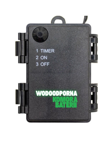 Neon laska świąteczna 79 led na baterie 12,5x93,5cm luca