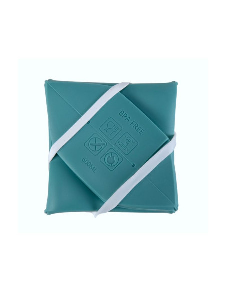 Body sculpture butelka na wodę składana niebieska bb 25bl