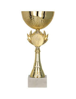 Puchar metalowy złoty