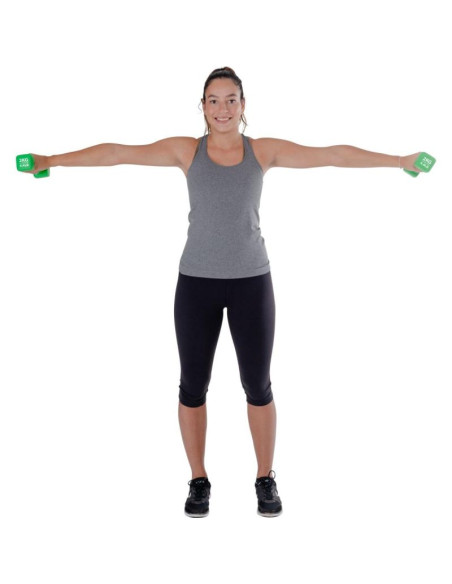 Zestaw hantli neopren 2x2kg pure 2 improve