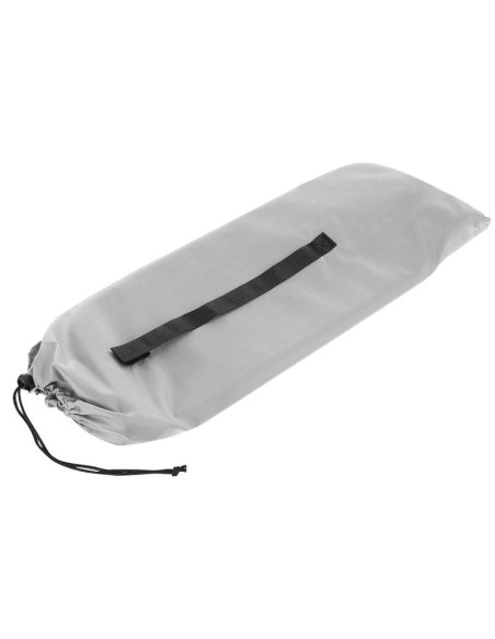 Leżak ogrodowo plażowy składany i torba szary enero camp