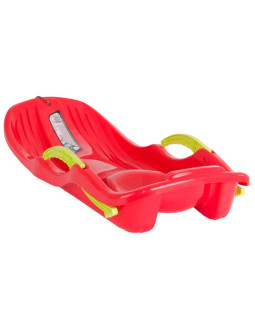 Sanki plastikowe z hamulcami race s czerwone 2
