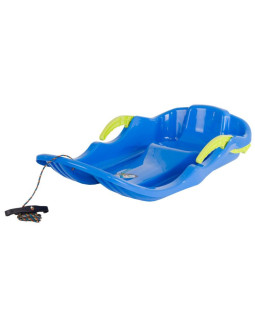 Sanki plastikowe z hamulcami race s niebieskie 2