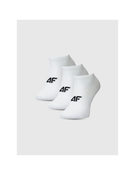 Skarpetki casual przed kostkę chłopięce (zestaw 3 szt.) 4f 4fjwmm00usocm498-10s