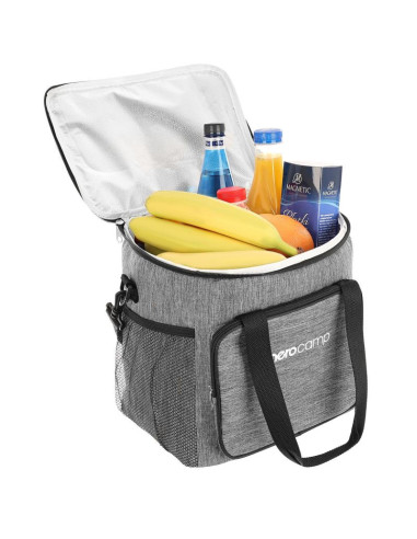 Torba termiczna 29x22,5x27cm szara 18l enero camp