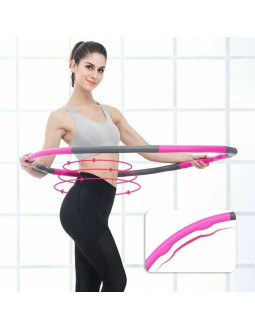 Hula hop z masażerem składane yakima 100456