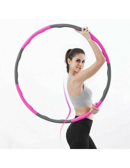 Hula hop z masażerem składane yakima 100456