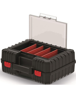 Walizka skrzynka na elektornarzędzia z organizerem z 4 przegrodami heavy 40 kistenberg 2