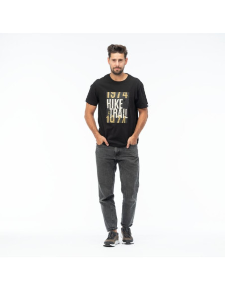 Męska koszulka z krótkim rękawem miko