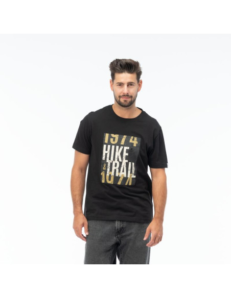 Męska koszulka z krótkim rękawem miko