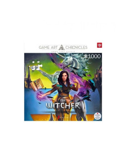 Puzzle good loot gaming 1000 game art chronicles the witcher yennefer & salvador dali