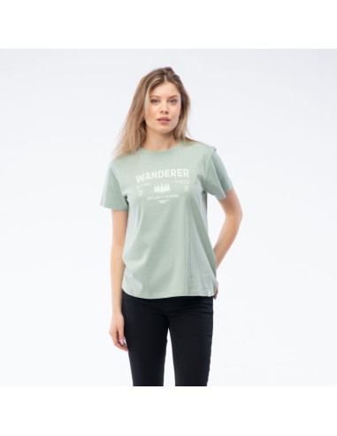 Damska koszulka z krótkim rękawem lady relia