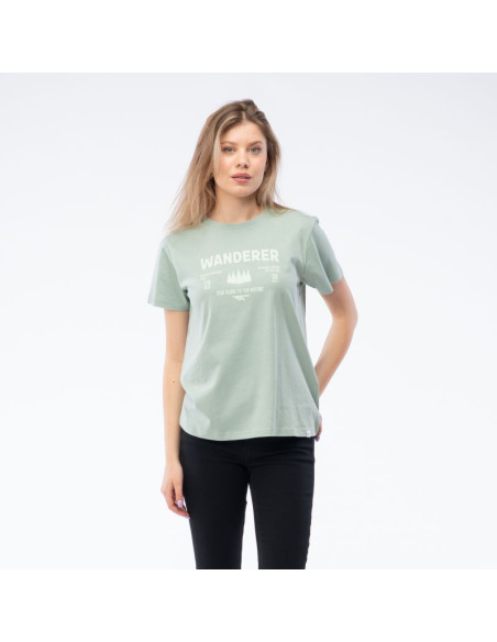 Damska koszulka z krótkim rękawem lady relia