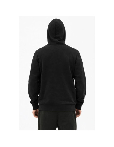 Puma bluza sportowa kangurka z kapturem męska czarna modna bawełniana