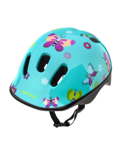 Kask rowerowy dziecięcy meteor ks06 butterflies