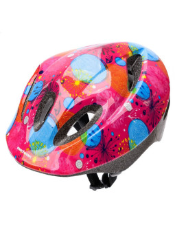 Kask rowerowy meteor ks05 różowy