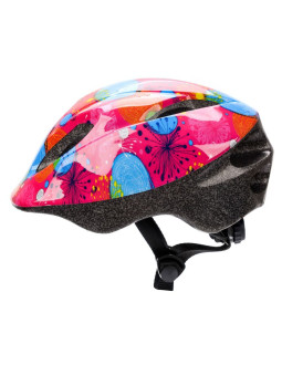 Kask rowerowy meteor ks05 różowy 2