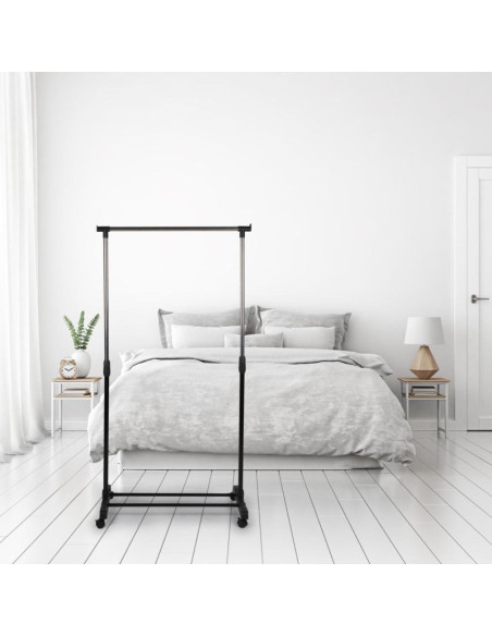 Szafa garderoba wieszak 78x41x93-158cm alpina