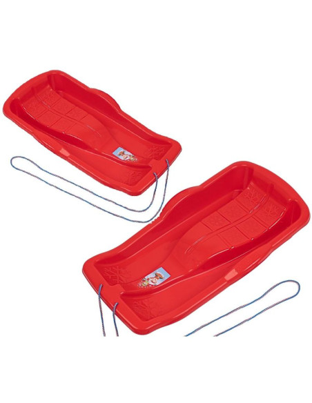 Sanki plastikowe czerwone 1064819