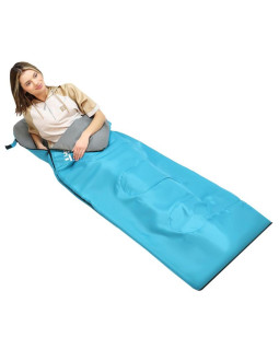 Śpiwór turystyczny light 200x70cm błękitny enero camp