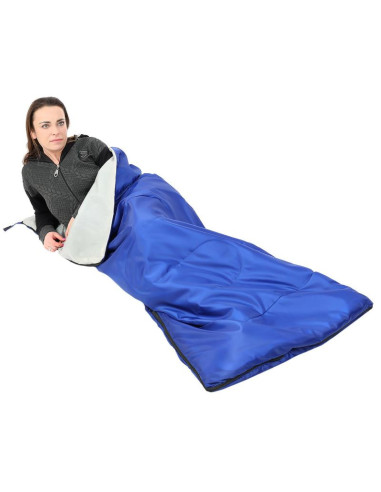 Śpiwór turystyczny rest 170x70cm niebieski enero camp