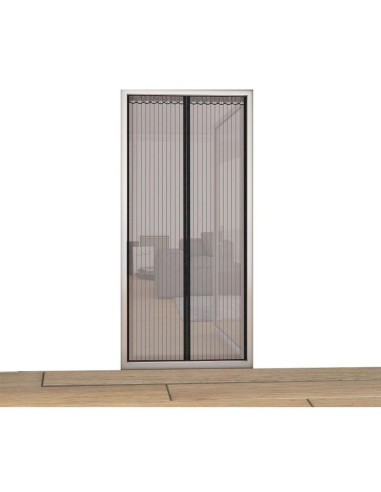 Moskitiera drzwiowa lamelowa 100x220 cm zamknięciem na magnes