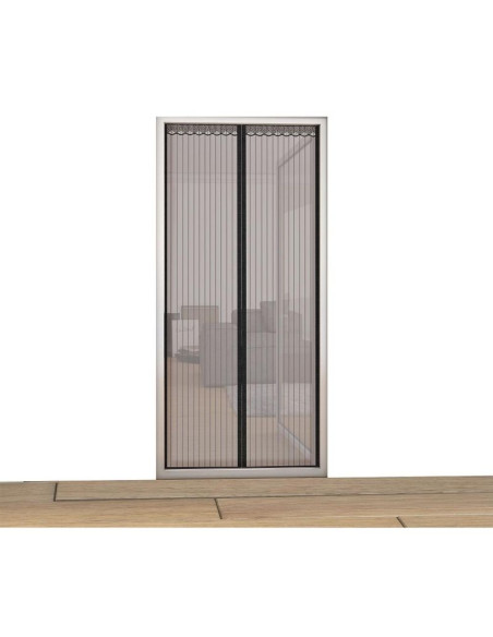 Moskitiera drzwiowa lamelowa 100x220 cm zamknięciem na magnes