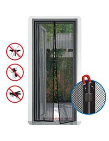 Moskitiera drzwiowa lamelowa 100x220 cm zamknięciem na magnes