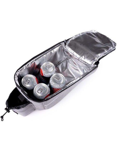 Torba sakwa termiczna na rower mocowanie na tył bagażnik 7l dunlop