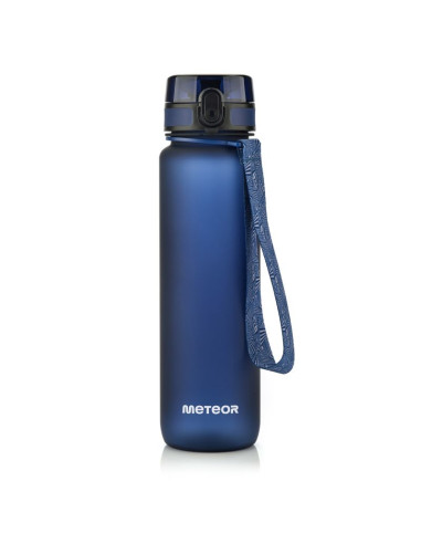 Bidon sportowy meteor 650 ml granatowy