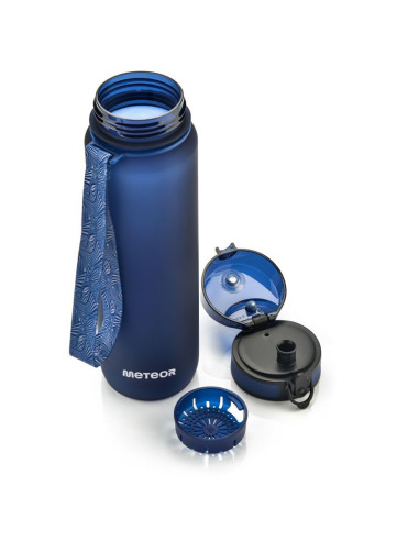 Bidon sportowy meteor 650 ml granatowy
