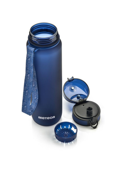 Bidon sportowy meteor 650 ml granatowy