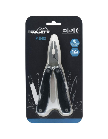 Zestaw survivalowy turystyczny kombinerki 16w1 czarne