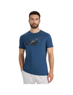 Koszulka męska 4f m2359 morska zieleń 4fwaw25ttshm2359 46s