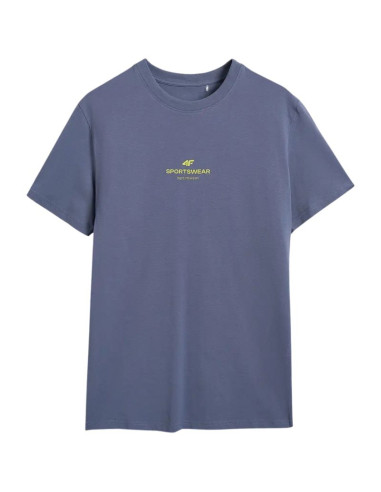 Koszulka męska 4f m2961 denim 4fwaw25ttshm2961 32s