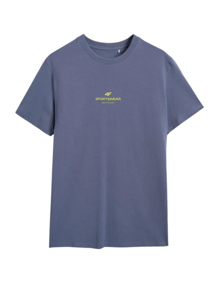 Koszulka męska 4f m2961 denim 4fwaw25ttshm2961 32s