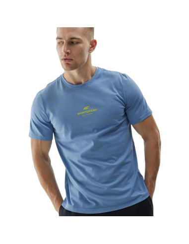 Koszulka męska 4f m2961 denim 4fwaw25ttshm2961 32s