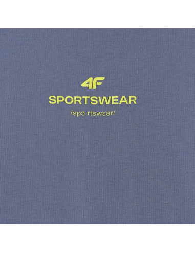 Koszulka męska 4f m2961 denim 4fwaw25ttshm2961 32s