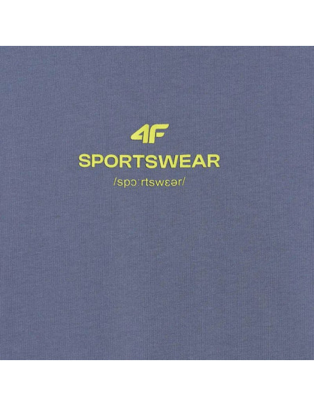 Koszulka męska 4f m2961 denim 4fwaw25ttshm2961 32s