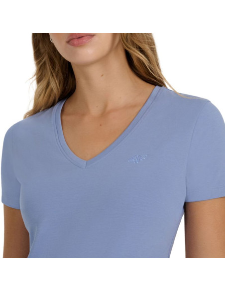 Koszulka damska 4f f2969 denim 4fwaw25ttshf2969 32s